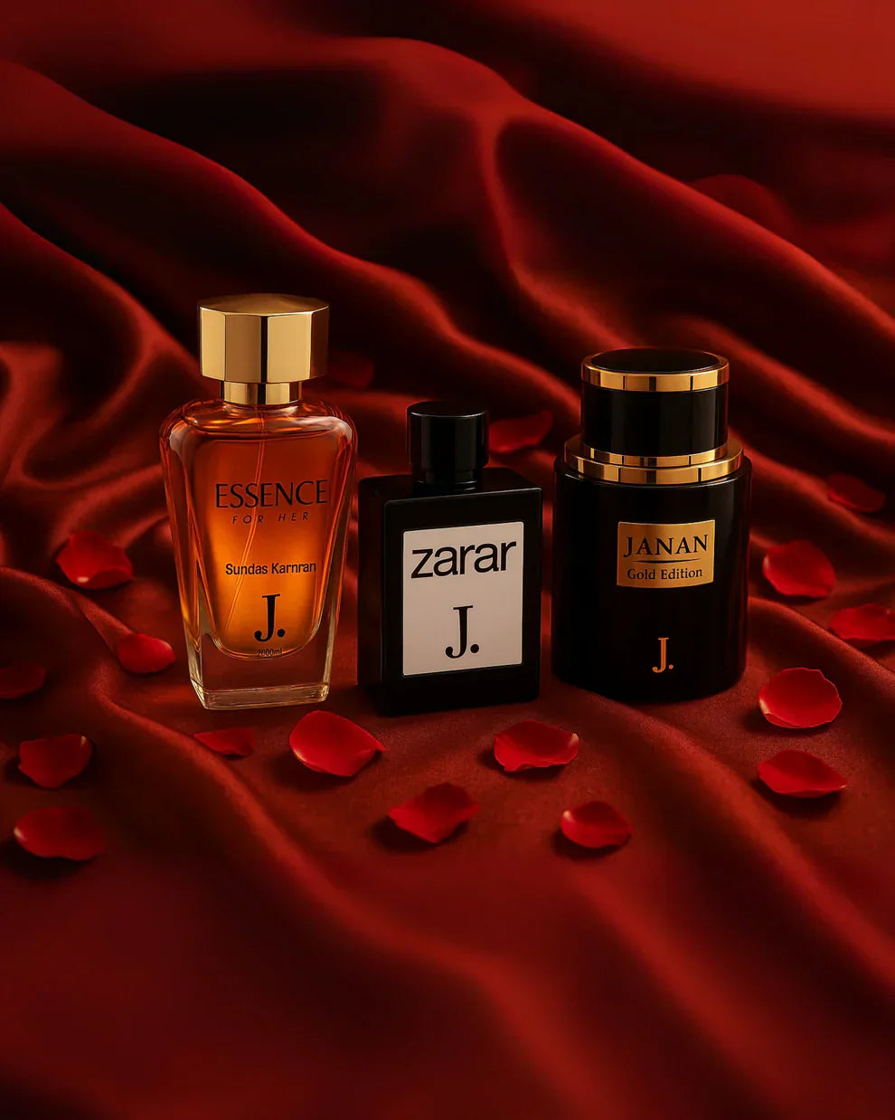 The Signature Collection by J. – Essence, Zarar, and Janan Gold Edition