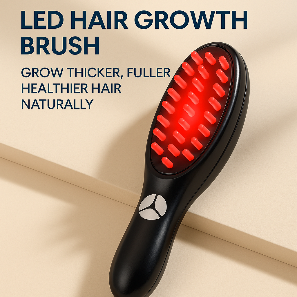 LED Hair Growth Brush